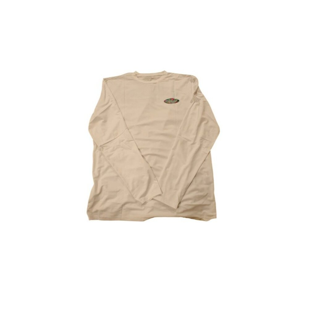 Vineyard Vines Men's Medium White Long Sleeve T Shirt Neon Palms Performance New